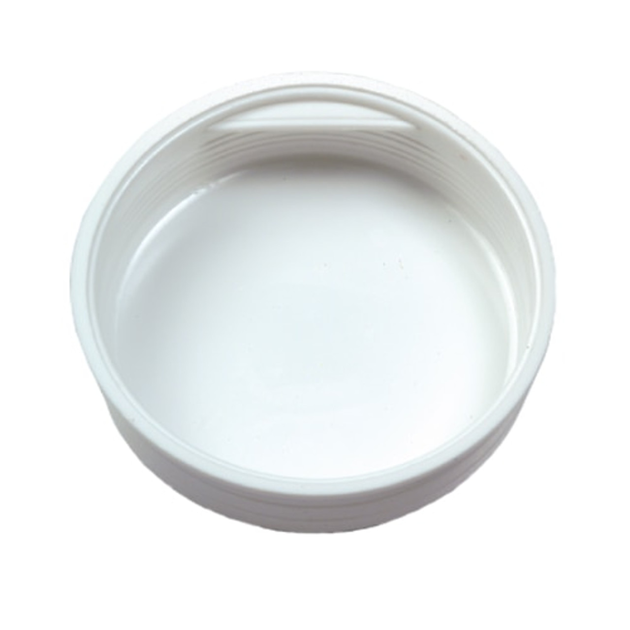 5" White Pull-Tab Plug