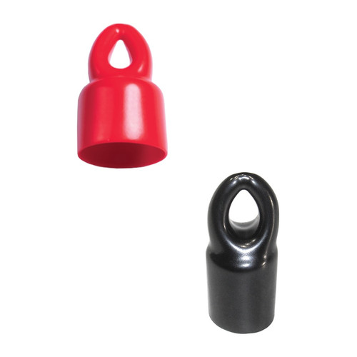 3" x 1" Hanger Cap - 280 in Red or Black and Various Sizes