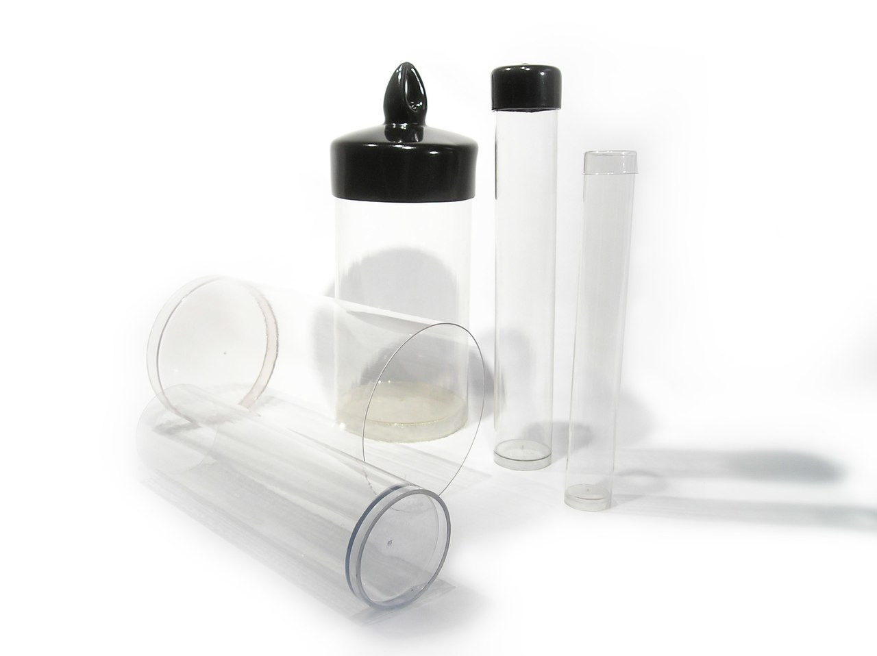 1/4" x 2-1/4" Heavy Wall Flexible Bottom Container