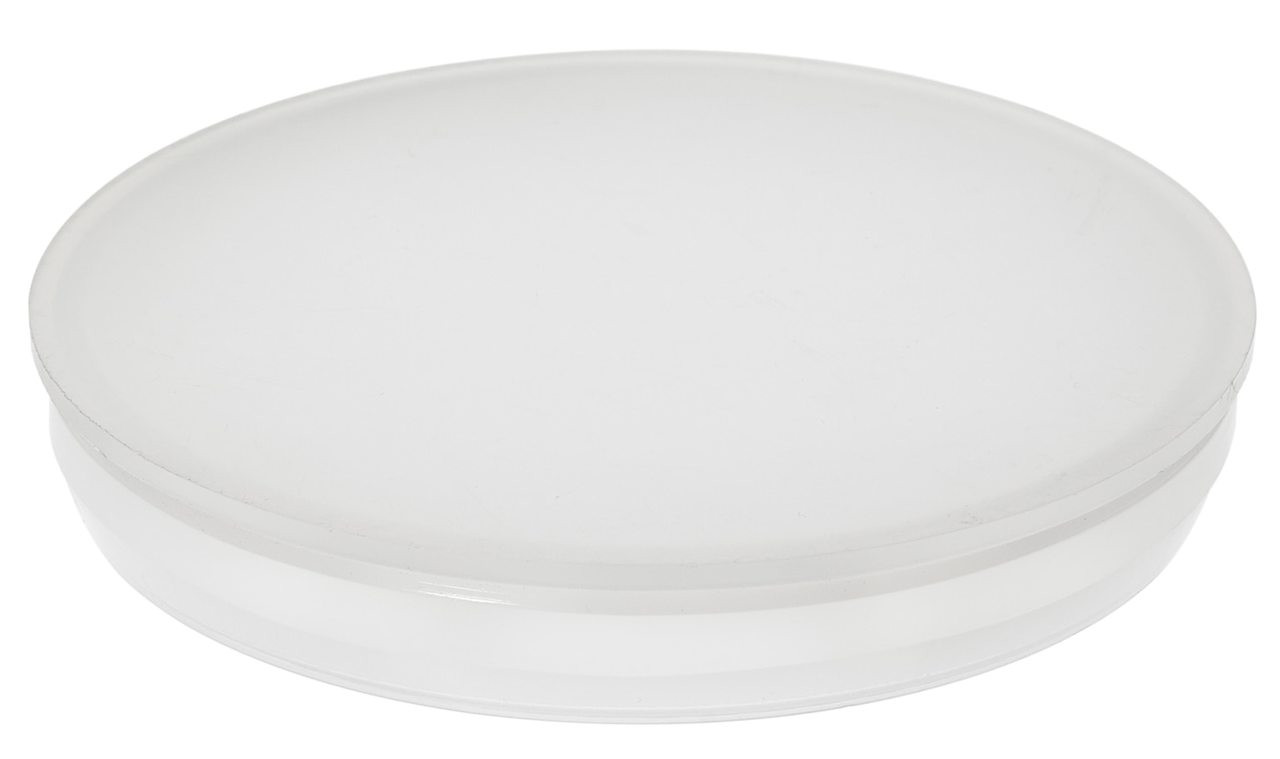 1-1/8" Round Poly Plug Natural