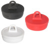 2" Round Hanger Plug - Black, Red or White