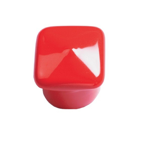 5/8" x 7/8" Red Anti-Roll Cap - 2,520