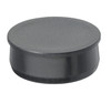 3/16" Black Round Poly Plug