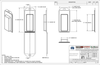 501TF - Stock Clamshell Packaging Technical Drawing