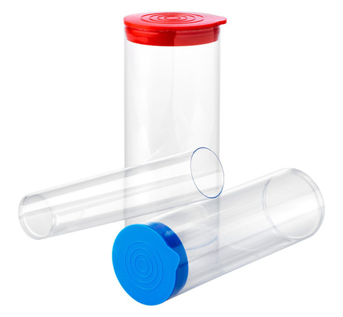 2-1/8" x 12" Rigid Bottom Container