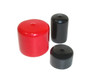 3/4" x 1" Round Tuff Pak Cap - 2,560 in Red or Black
