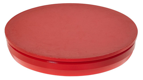 3/4" Round Poly Plug Red