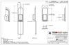 91TF - Stock Clamshell Packaging Technical Drawing