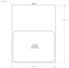 282TF - Stock Clamshell Packaging Header Card Dielines
