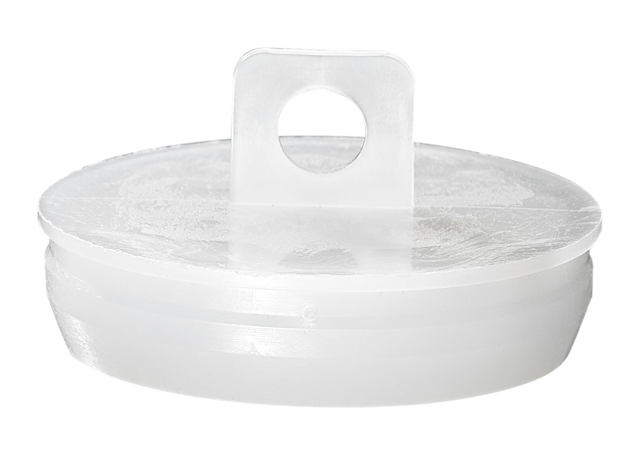 7/8" Round Hang Plug - Natural with Round Hole for Hanging