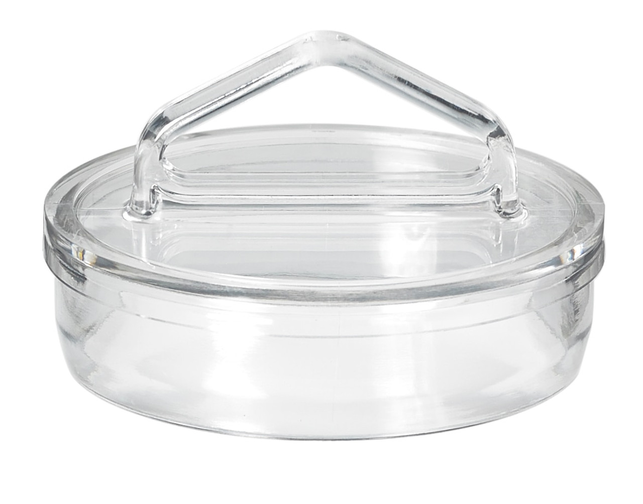 4" Round Clear Hanger Plug