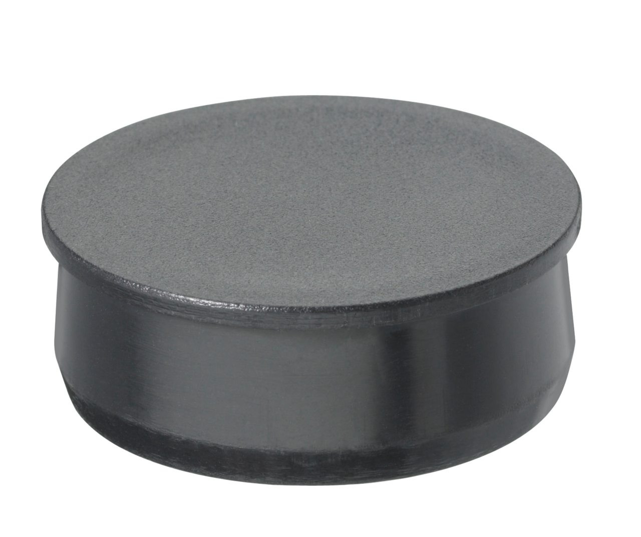 3/16" Black Round Poly Plug